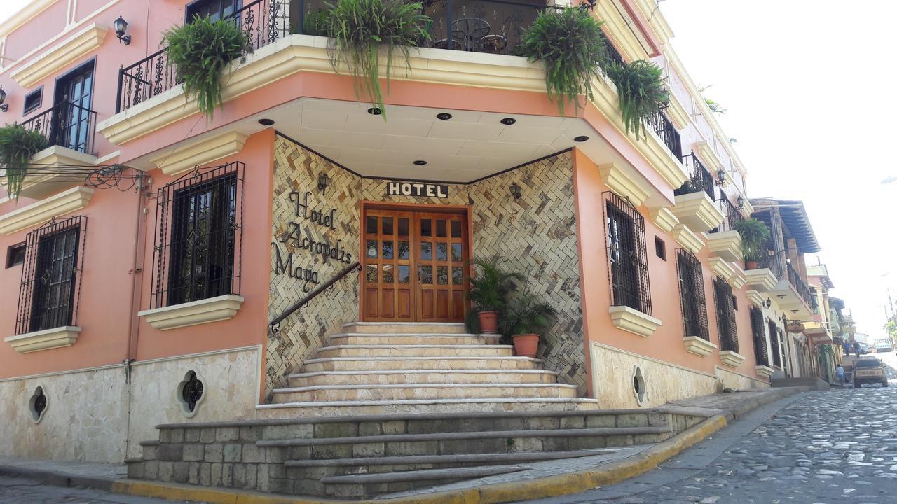 Hotel Acropolis Maya Copán エクステリア 写真